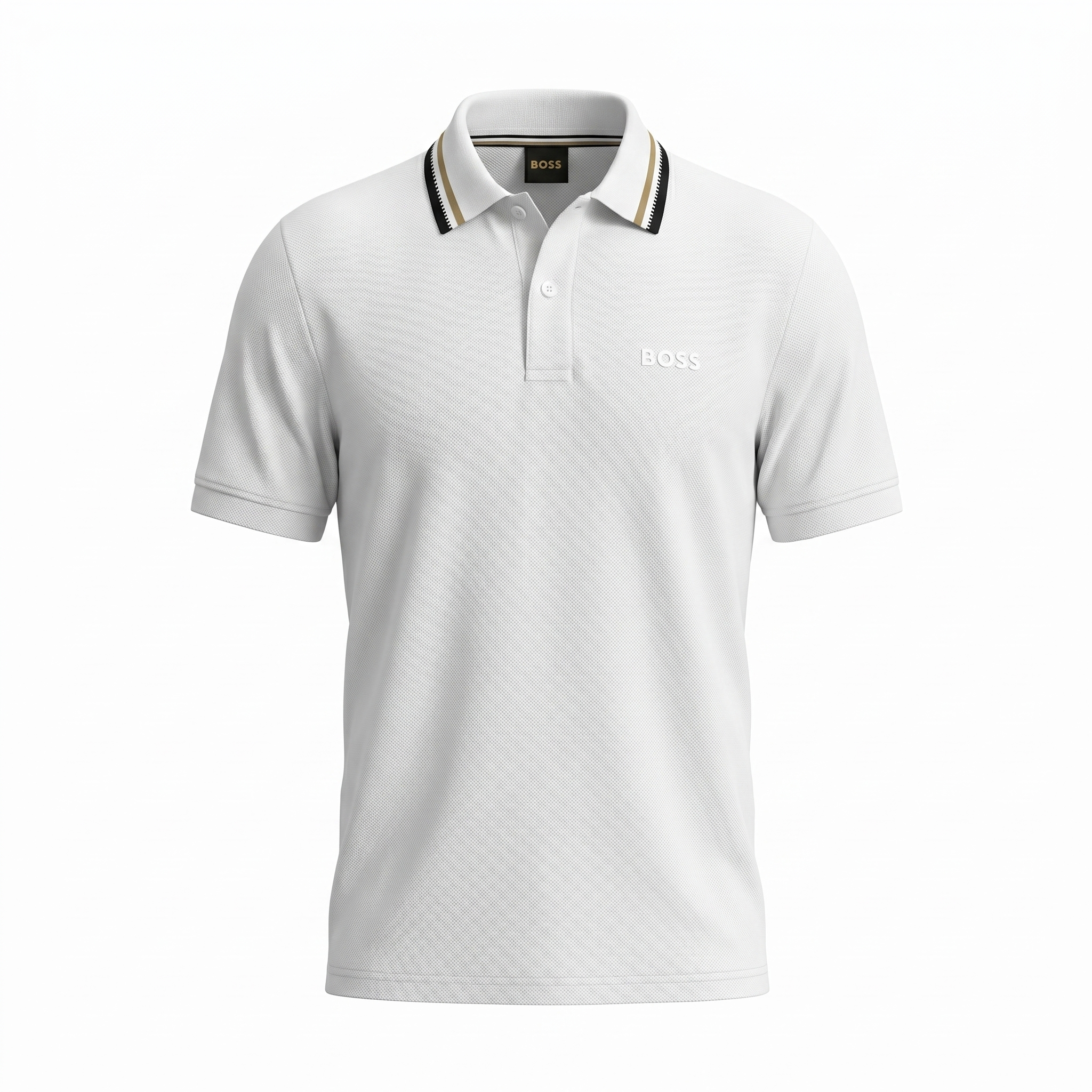 BOSS Paddy Pro Polo Shirt White