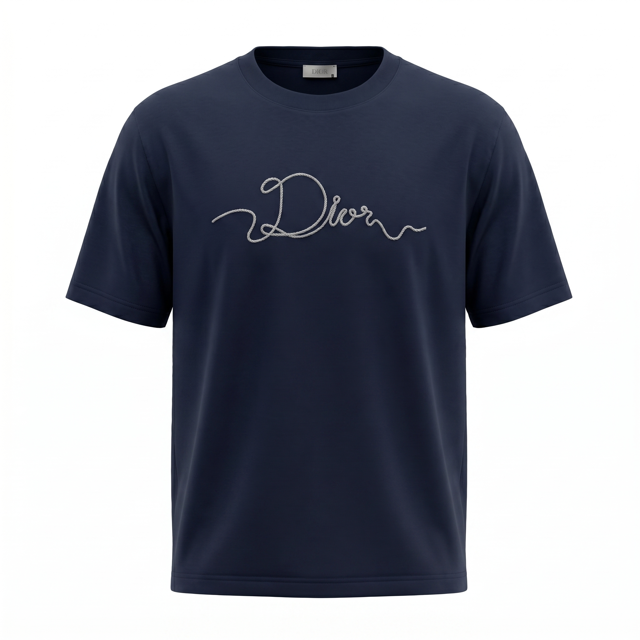 DIOR Ribbon T-Shirt Dark Blue