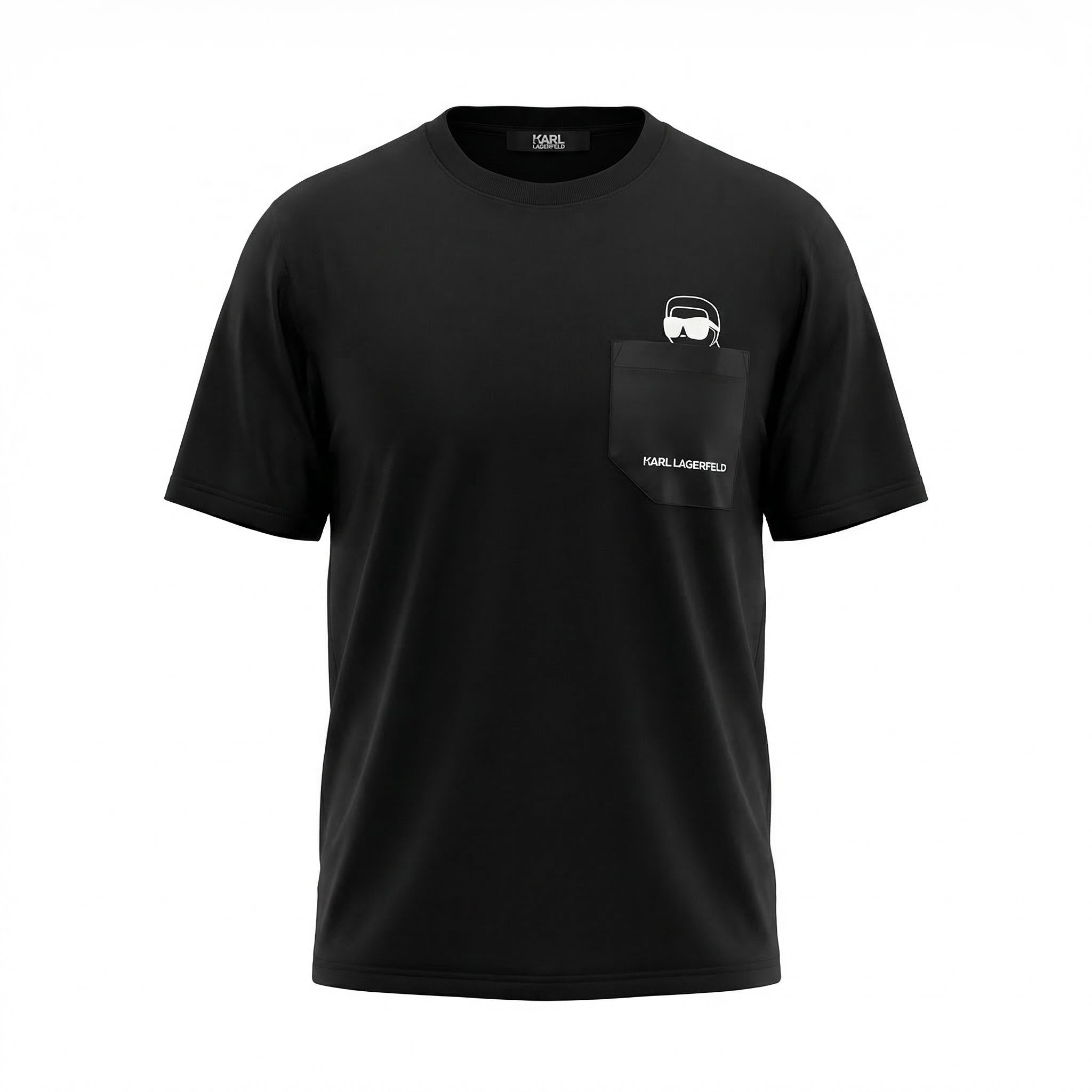KARL LAGERFELD K/IKONIK BLACK TSHIRT