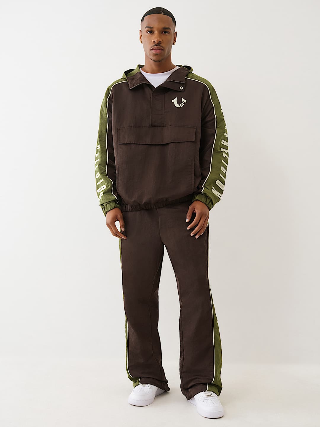 TRUE RELIGION Men’s Anorak Nylon Full Set