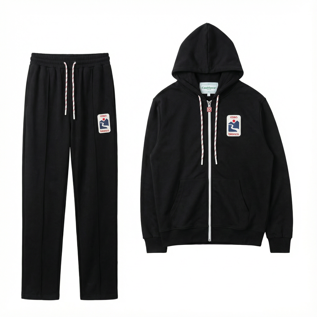 CASABLANCA EMBROIDERED LOGO FULL SET