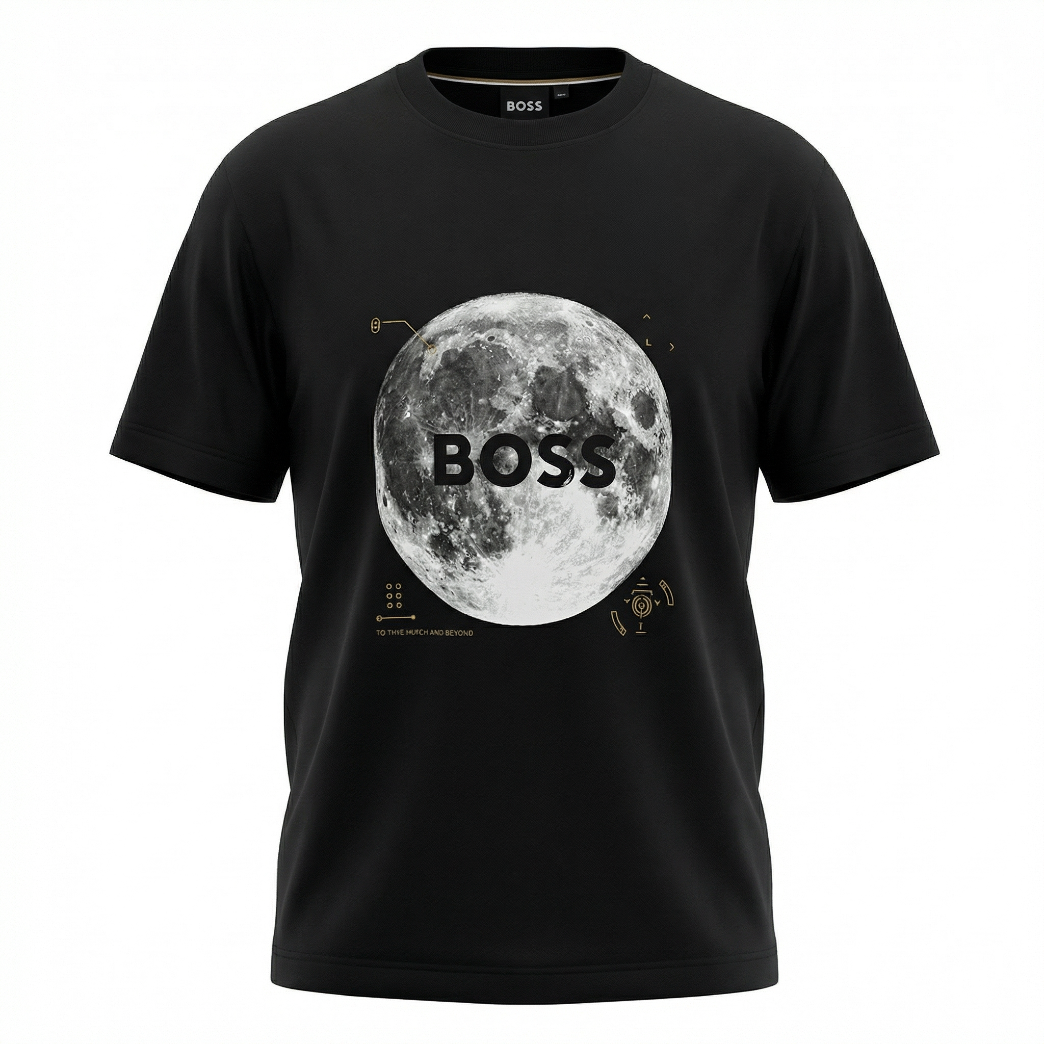 BOSS MOON PRINT T-SHIRT
