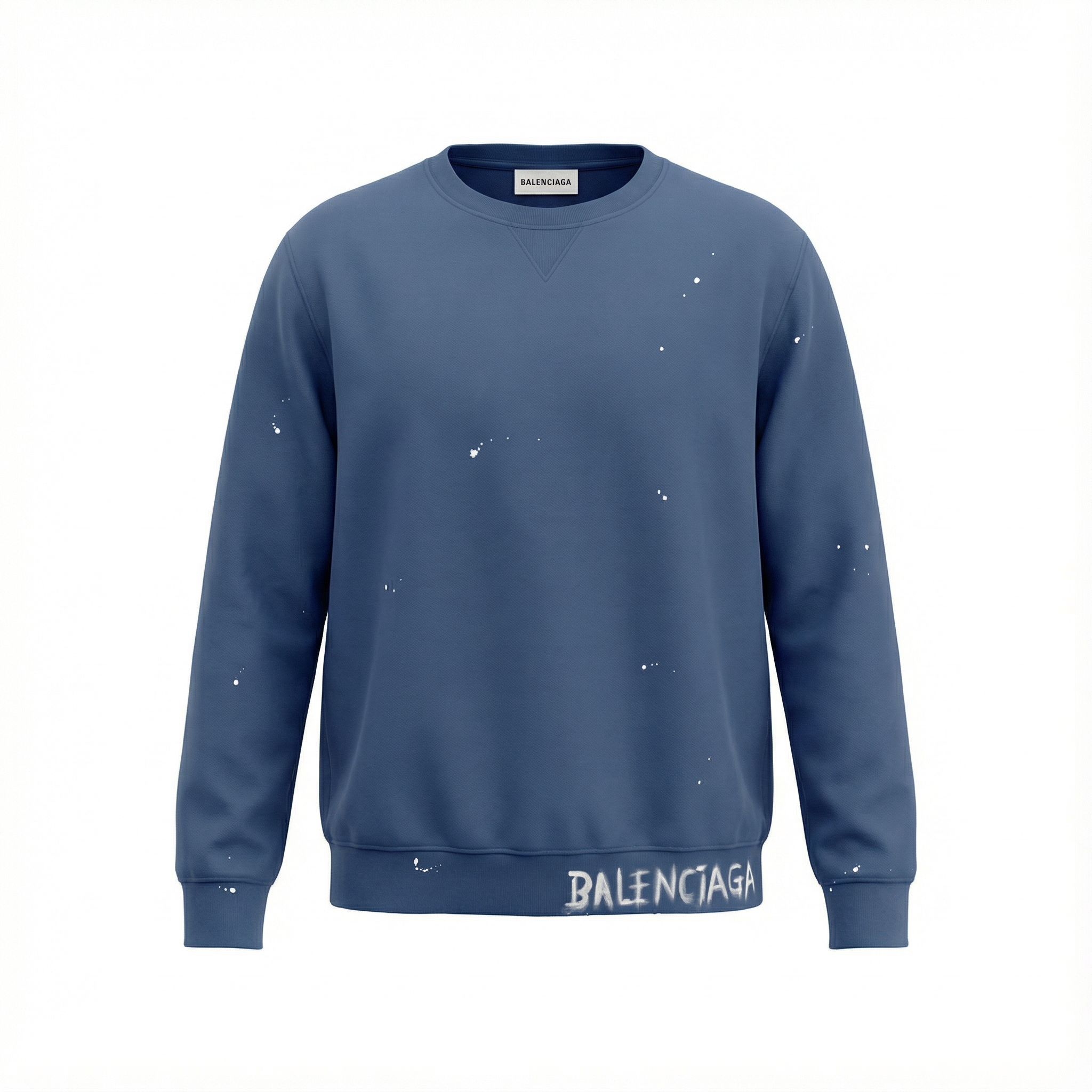 BALENCIAGA MONOGRAM PRINTED SWEATSHIRT