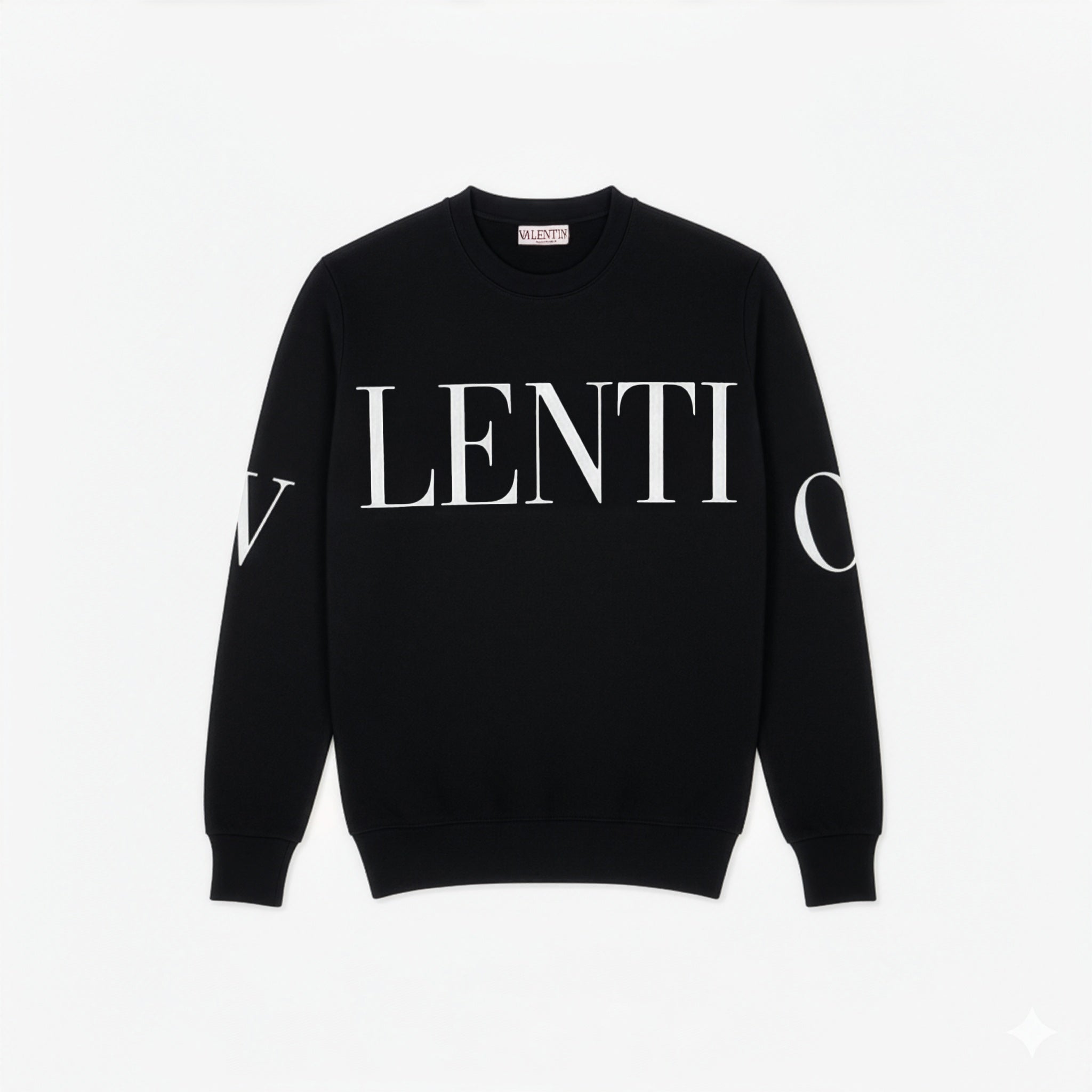 VALENTINO PRINTED LOGO SWEATSHIRT