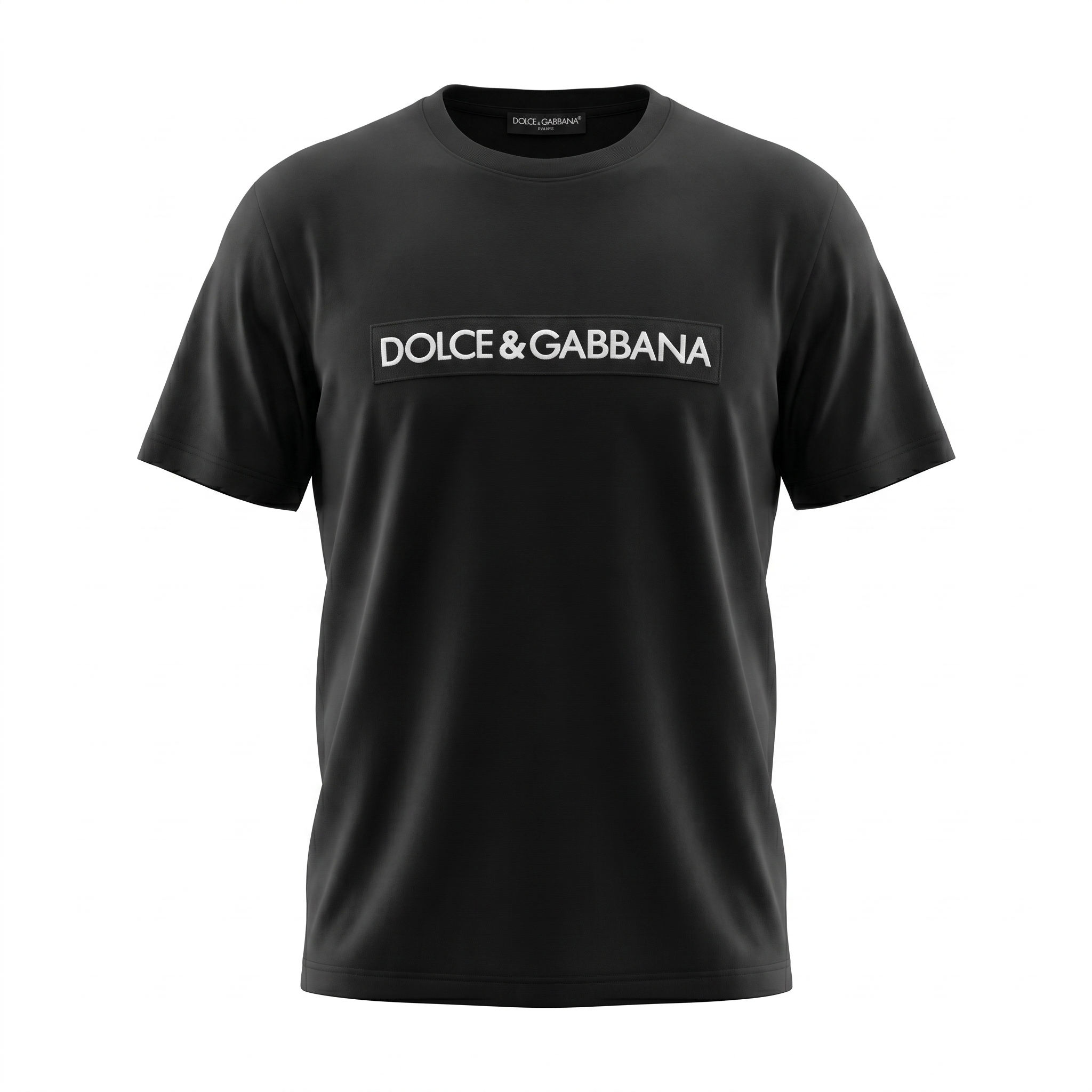 Dolce & Gabbana flocked-logo T-shirt