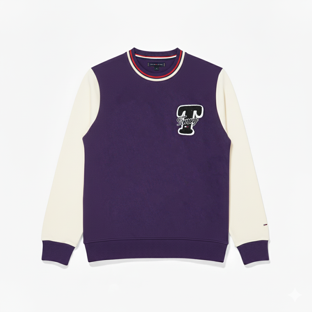 TOMMY HILFIGER Embroidered T Logo Sweatshirt