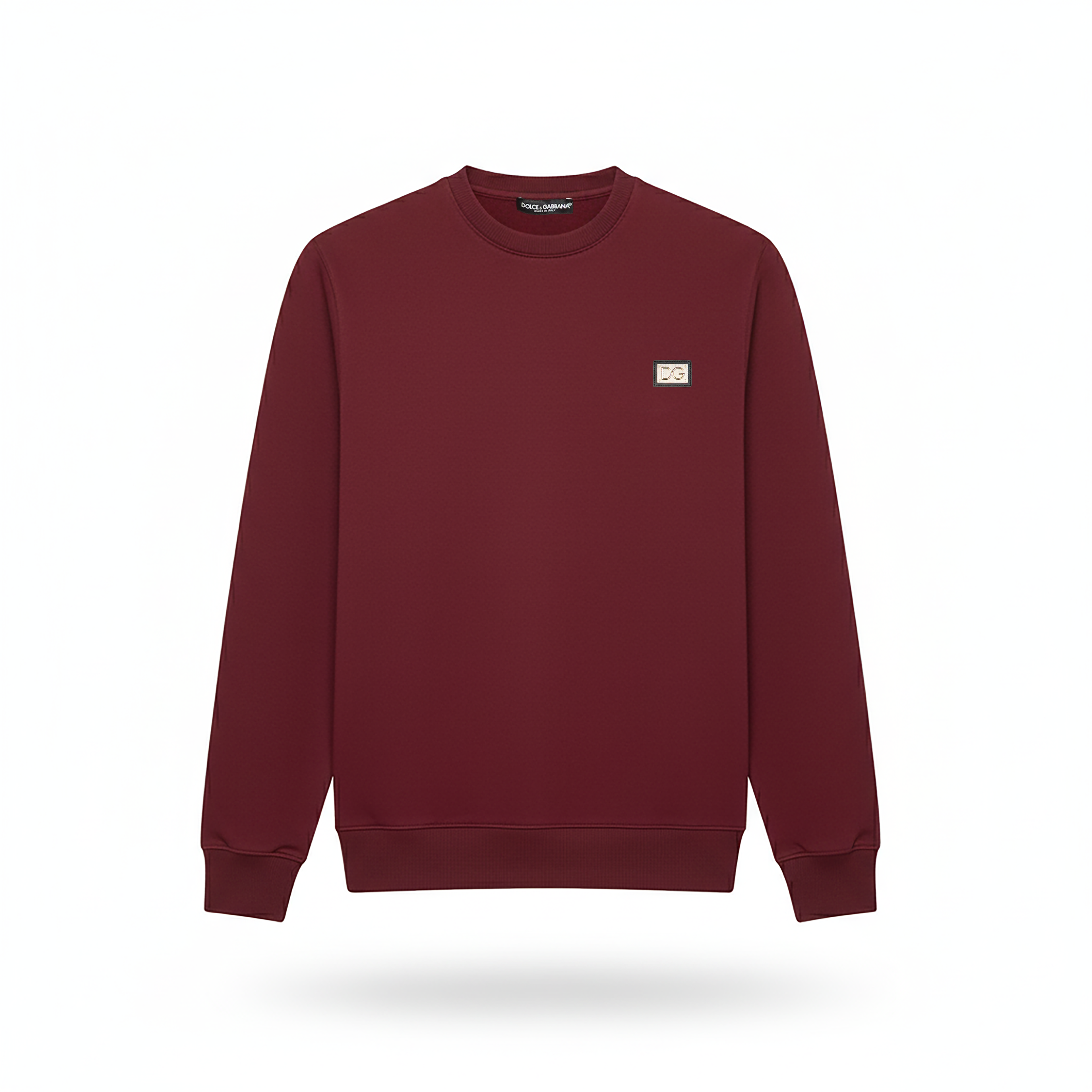 DOLCE &GABBANA METAL LOGO SWEATSHIRT