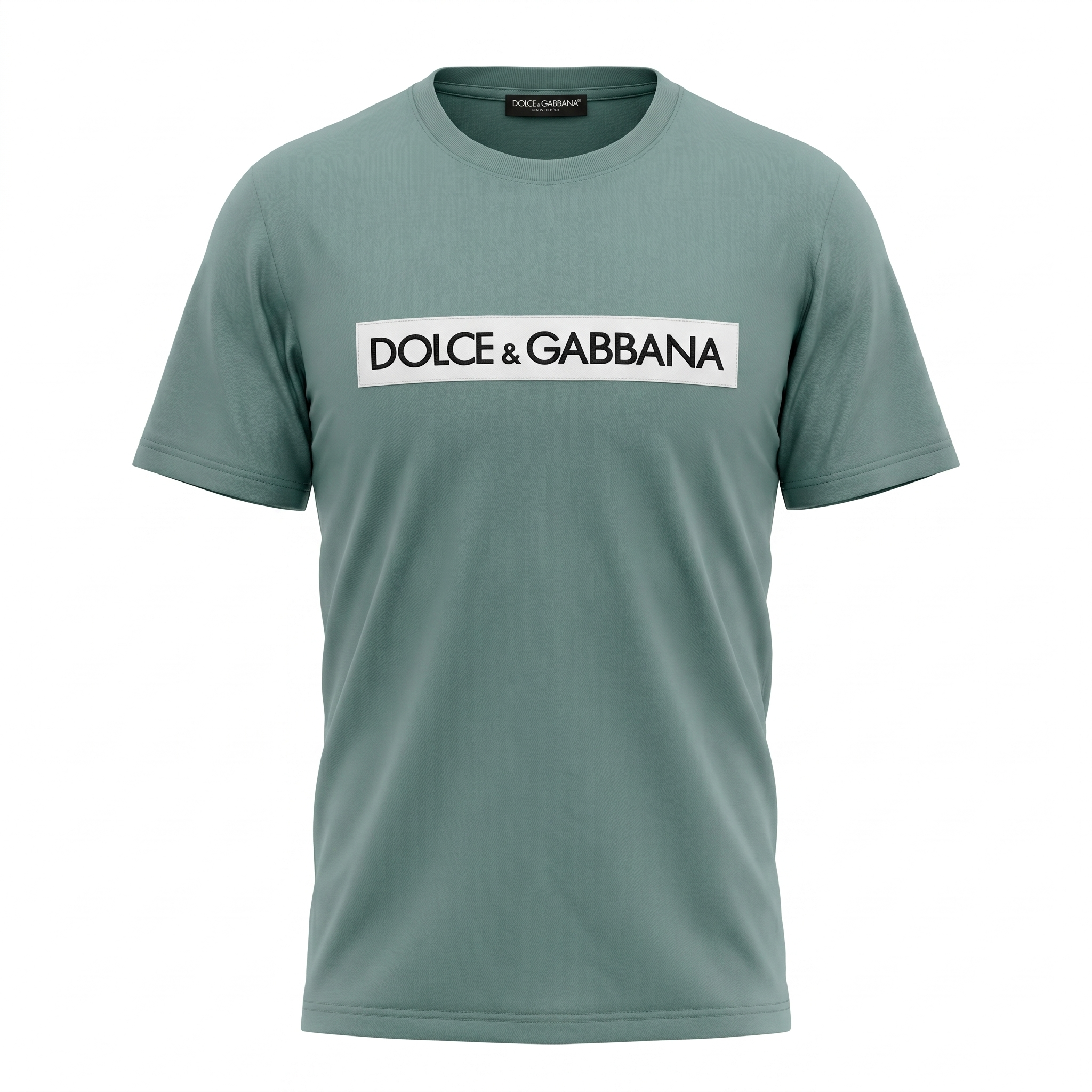 Dolce & Gabbana flocked-logo T-shirt