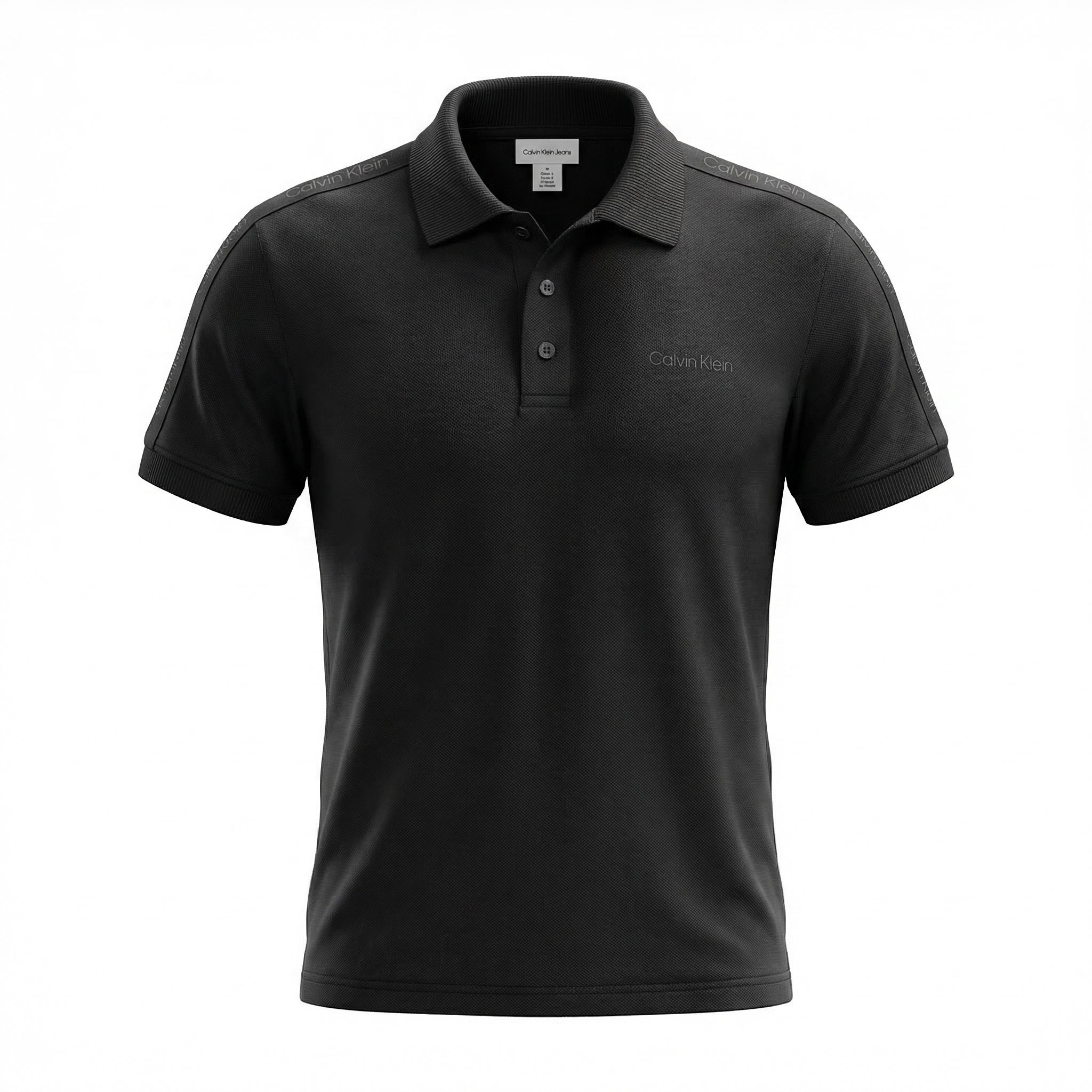 Calvin Klein Golf Black Uni Polo Shirt
