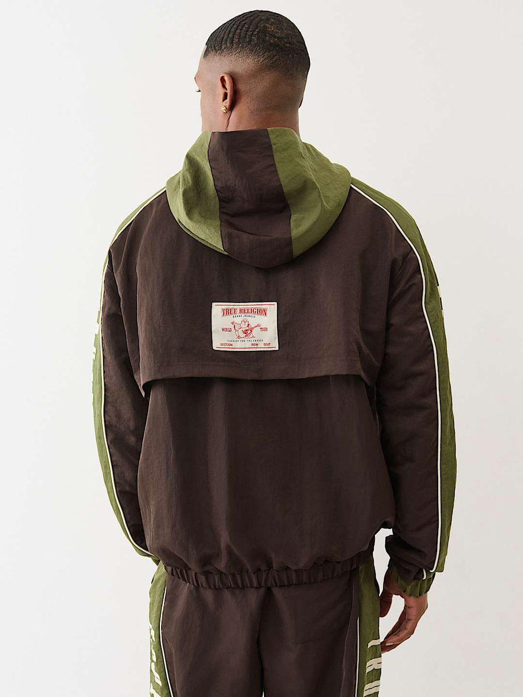 TRUE RELIGION Men’s Anorak Nylon Full Set