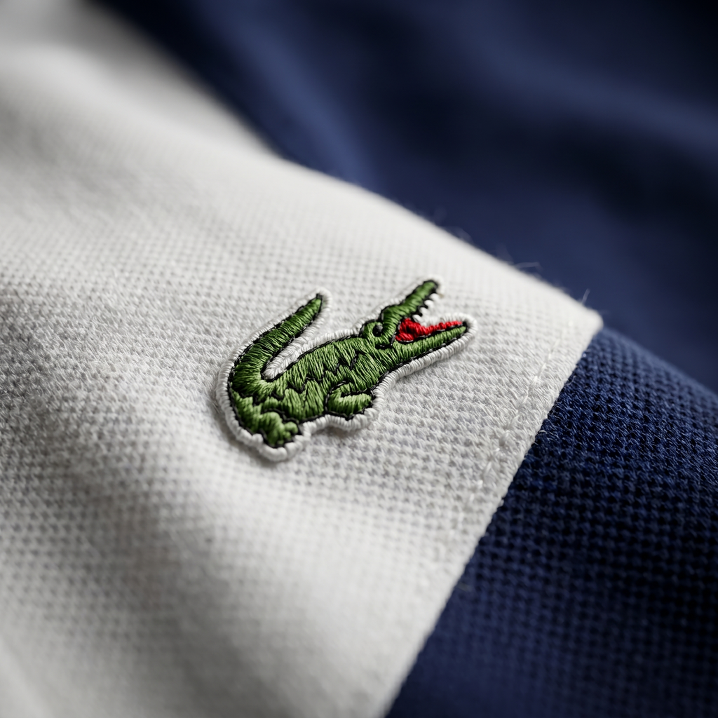 Lacoste Colour Block Golf Polo Shirt Green