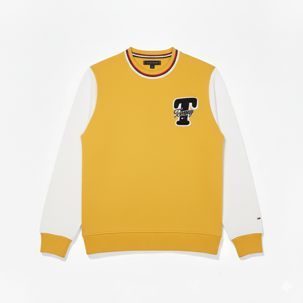 TOMMY HILFIGER Embroidered T Logo Sweatshirt
