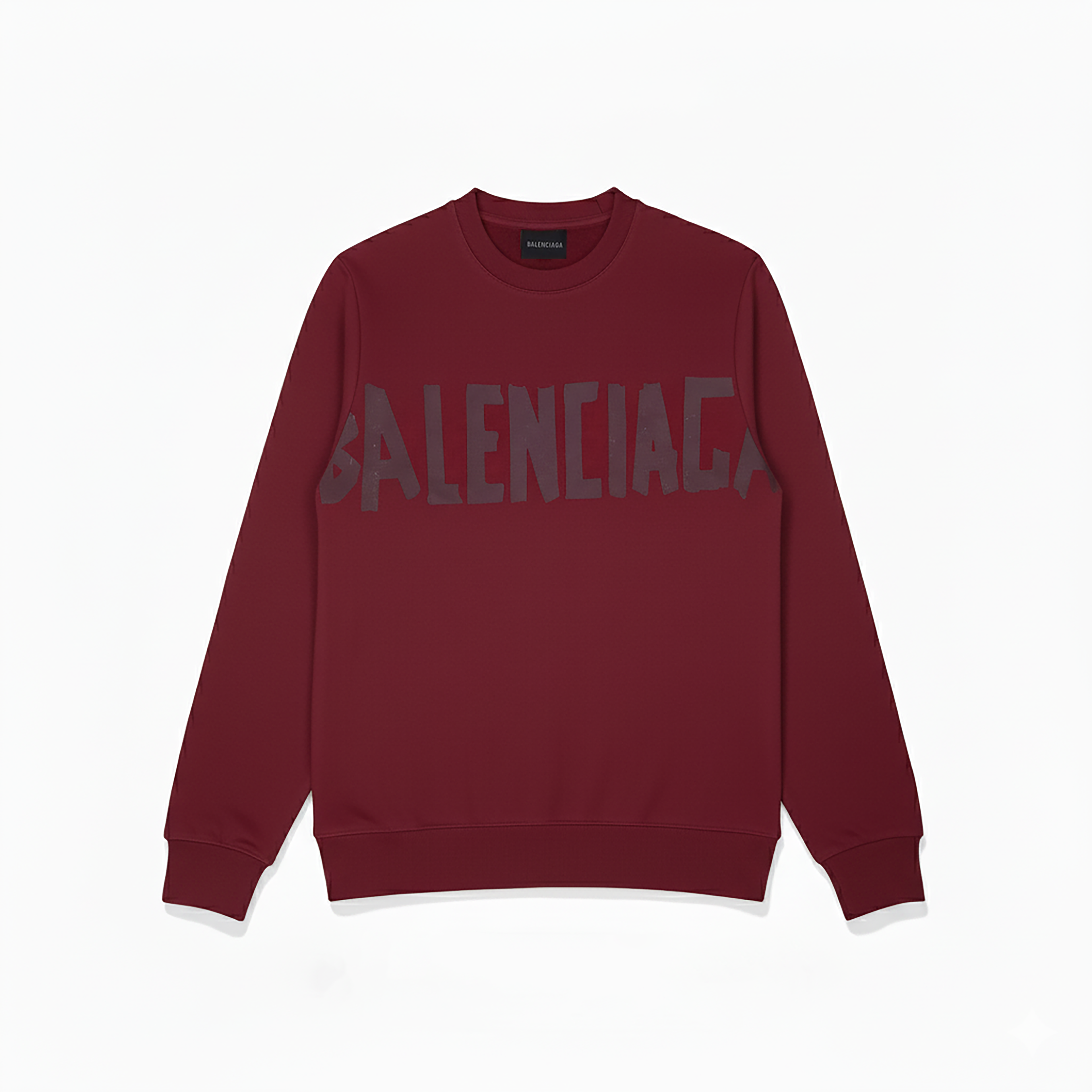 BALENCIAGA TAPE TYPE SWEATSHIRT RED