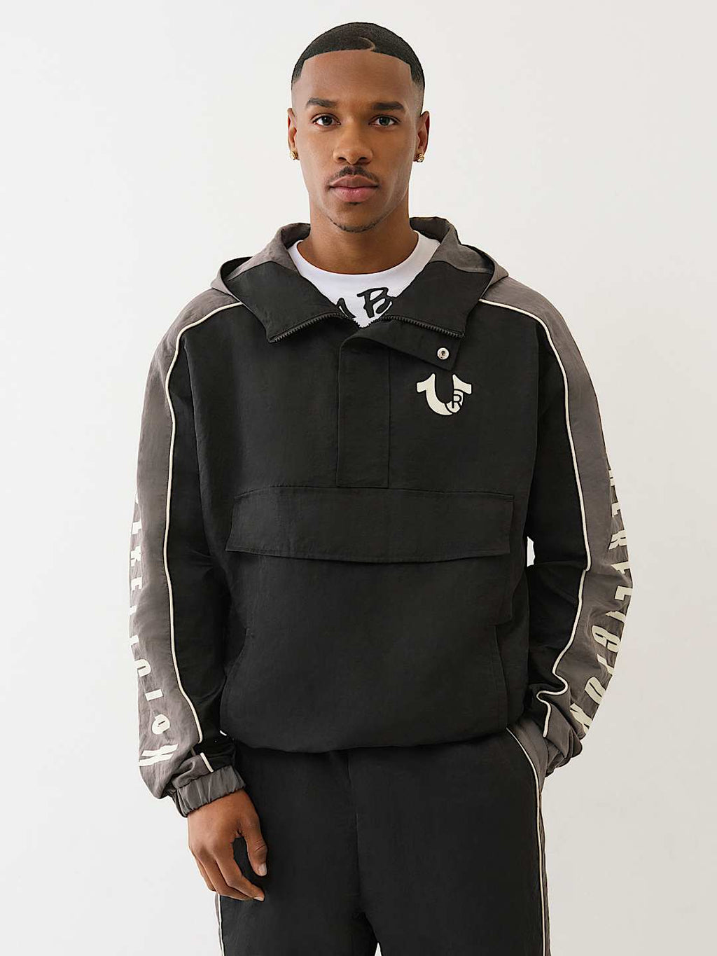 TRUE RELIGION Men’s Anorak Nylon Full Set